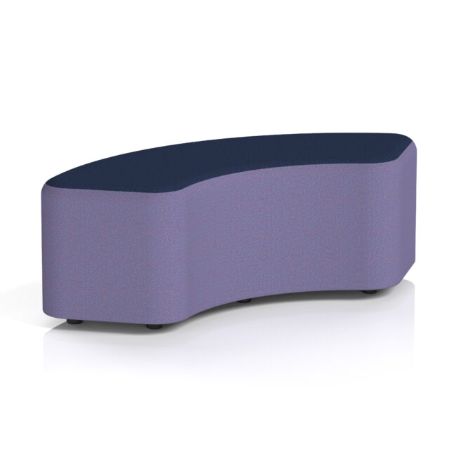 Harlestone Curved Stool in Two Tone - Image 22