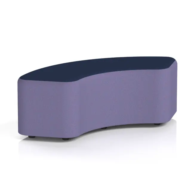 Harlestone Curved Stool in Two Tone - Image 22