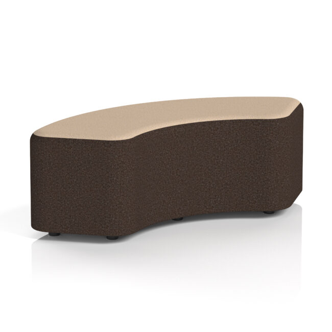 Harlestone Curved Stool in Two Tone - Image 24