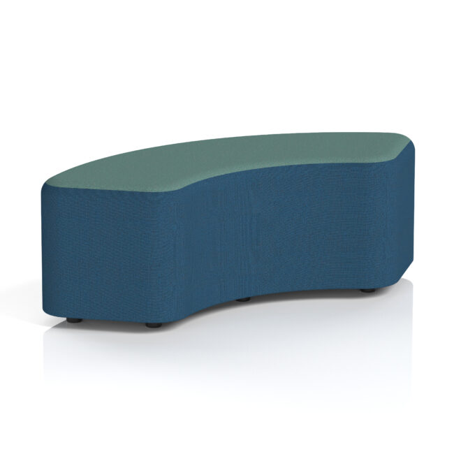 Harlestone Curved Stool in Two Tone - Image 29