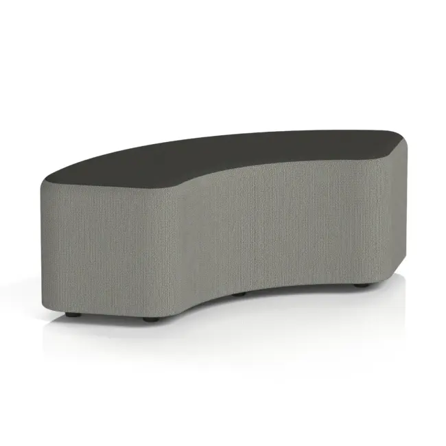 Harlestone Curved Stool in Two Tone - Image 32
