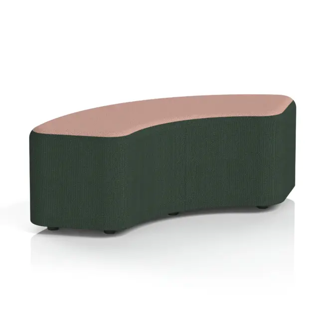 Harlestone Curved Stool in Two Tone - Image 33
