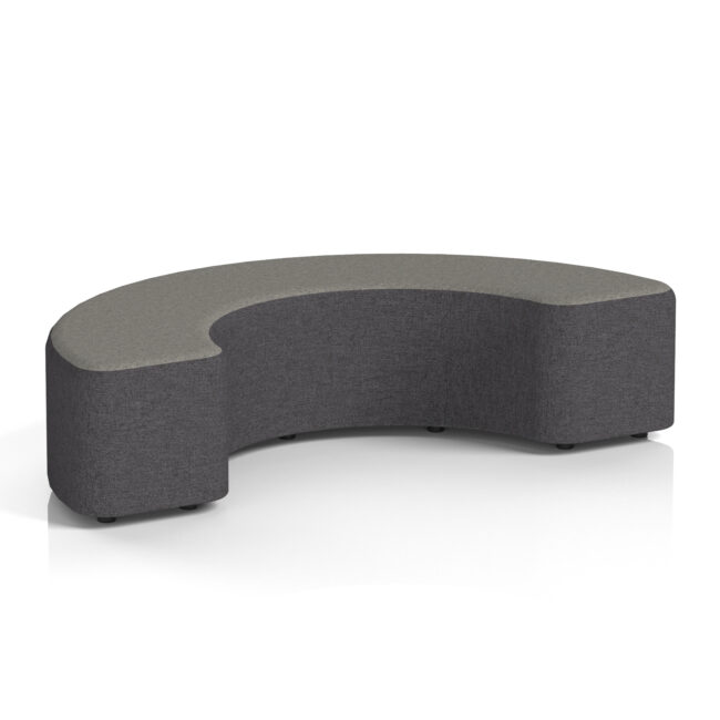 Harlestone Curved Stool in Two Tone - Image 43