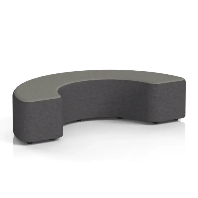 Harlestone Curved Stool in Two Tone - Image 43