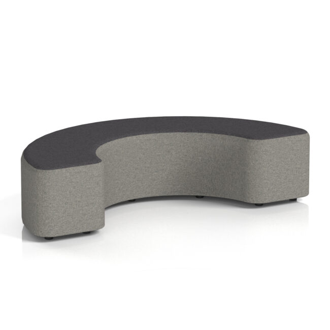 Harlestone Curved Stool in Two Tone - Image 46