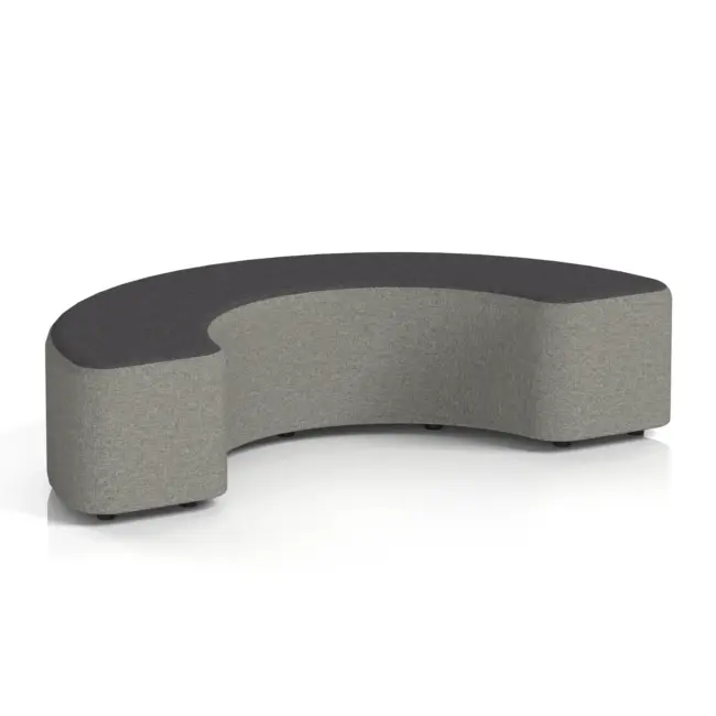 Harlestone Curved Stool in Two Tone - Image 46