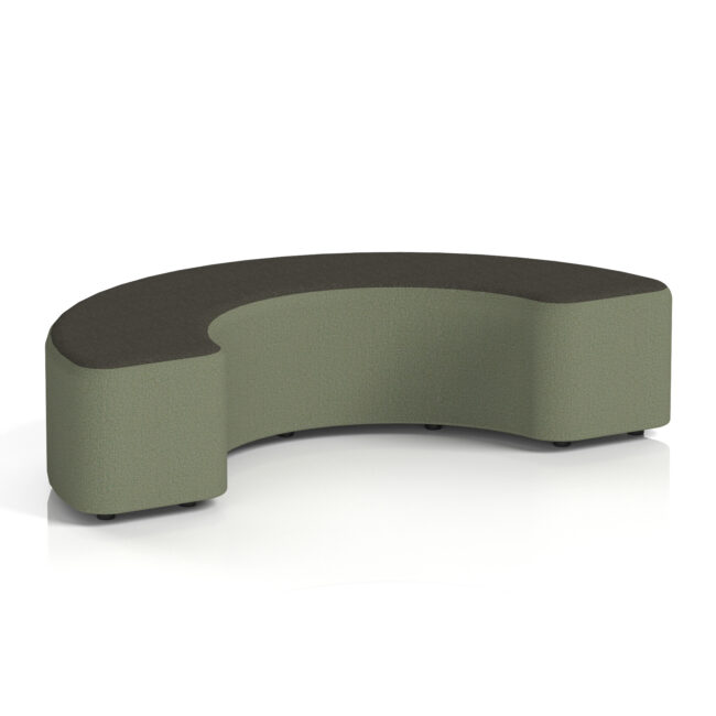 Harlestone Curved Stool in Two Tone - Image 50