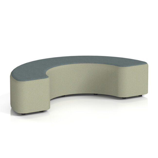 Harlestone Curved Stool in Two Tone - Image 51