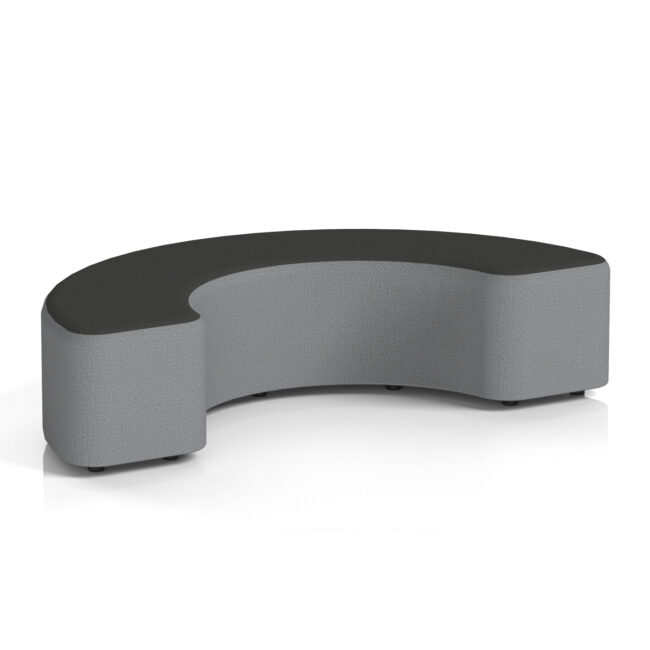 Harlestone Curved Stool in Two Tone - Image 59