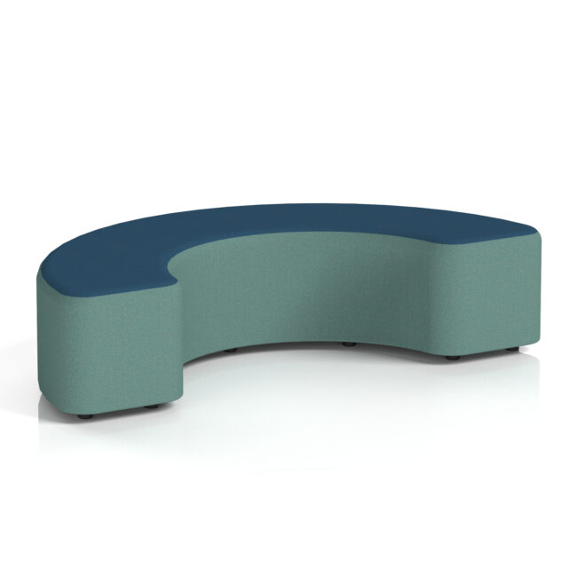 Harlestone Curved Stool in Two Tone - Image 61