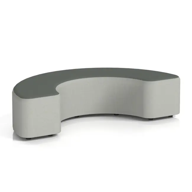 Harlestone Curved Stool in Two Tone - Image 64