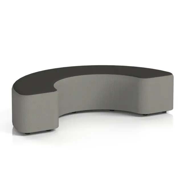 Harlestone Curved Stool in Two Tone - Image 68
