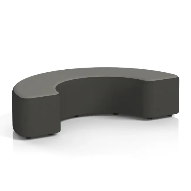 Harlestone Curved Stool in Two Tone - Image 71