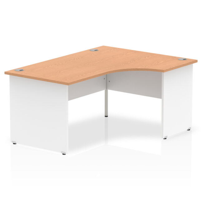 Impulse 1600mm Right Crescent Desk Panel End Leg - Image 8