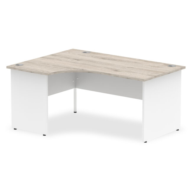 Impulse 1600mm Left Crescent Desk Panel End Leg - Image 4