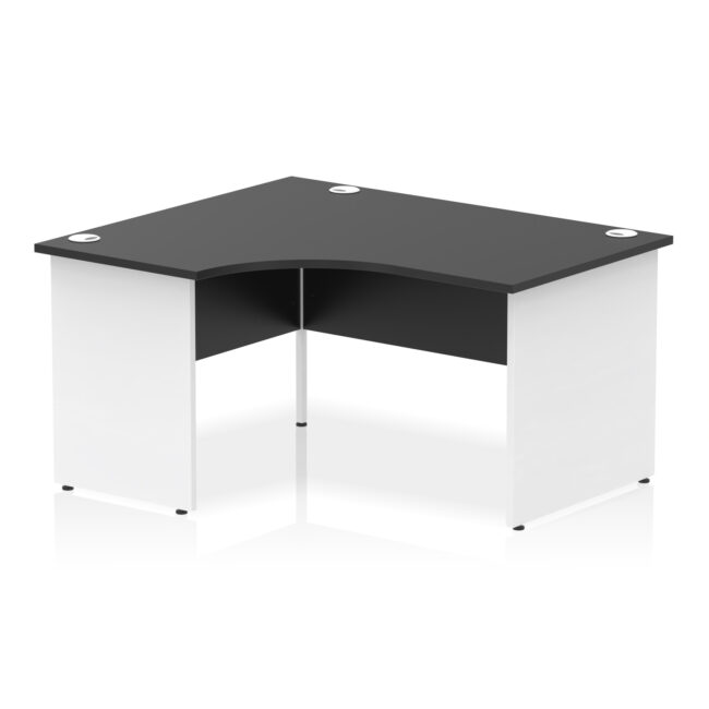 Impulse 1400mm Left Crescent Desk Panel End Leg - Image 13