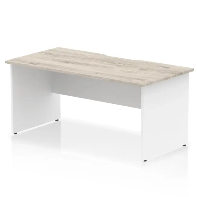 Impulse Scalloped Edge 1600mm Straight Desk Panel End Leg - Image 9