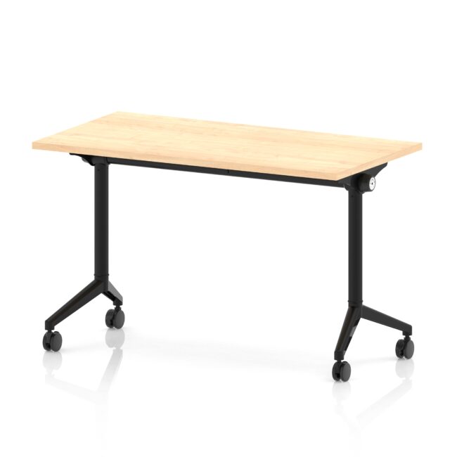 Impulse Plus Slimline Flip Top Rectangular Table - Image 3