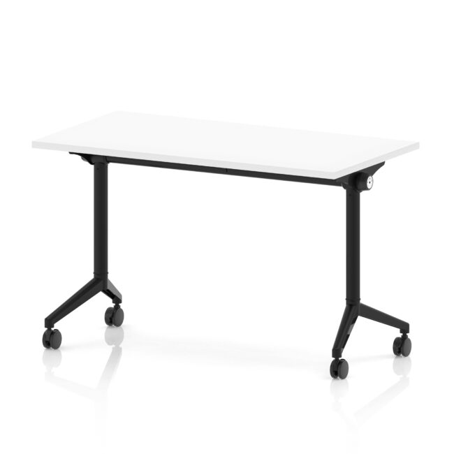 Impulse Plus Slimline Flip Top Rectangular Table - Image 6