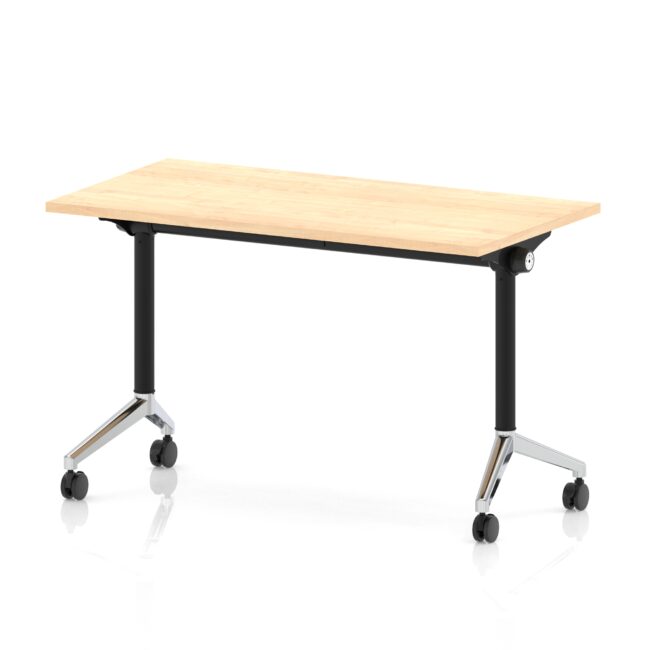 Impulse Plus Slimline Flip Top Rectangular Table - Image 9
