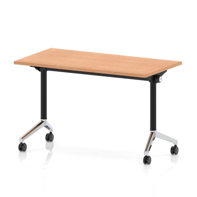 Impulse Plus Slimline Flip Top Rectangular Table - Image 10