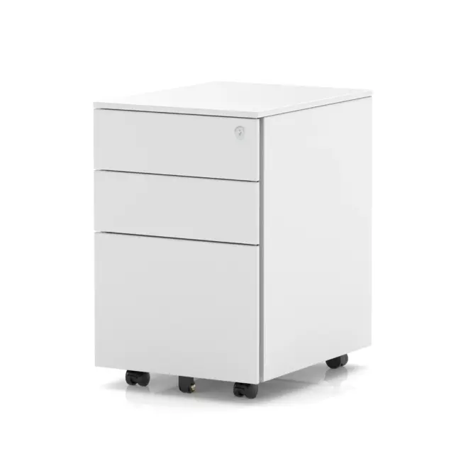OE - Base Mobile Steel Pedestal 3 Drawer - Image 3