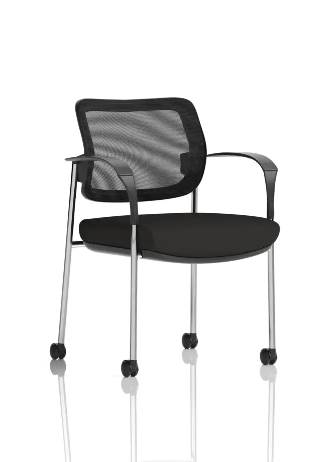 Brunswick Deluxe Medium Back Visitor Office Chair with Arms with - Image 51