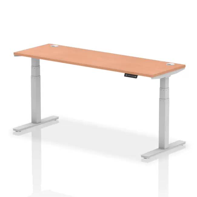 Air Height Adjustable Slimline Desk With Cable Ports - Image 111