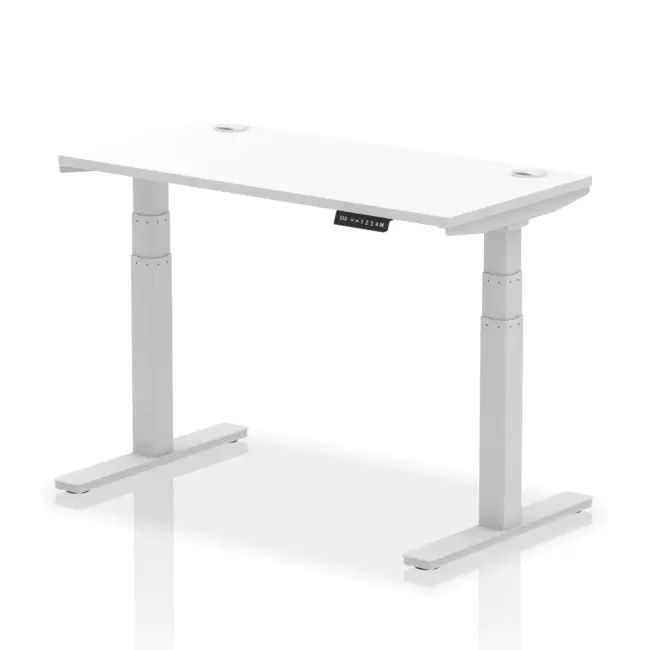 Air Height Adjustable Slimline Desk With Cable Ports - Image 33