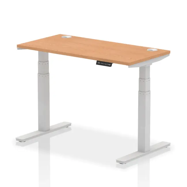 Air Height Adjustable Slimline Desk With Cable Ports - Image 21