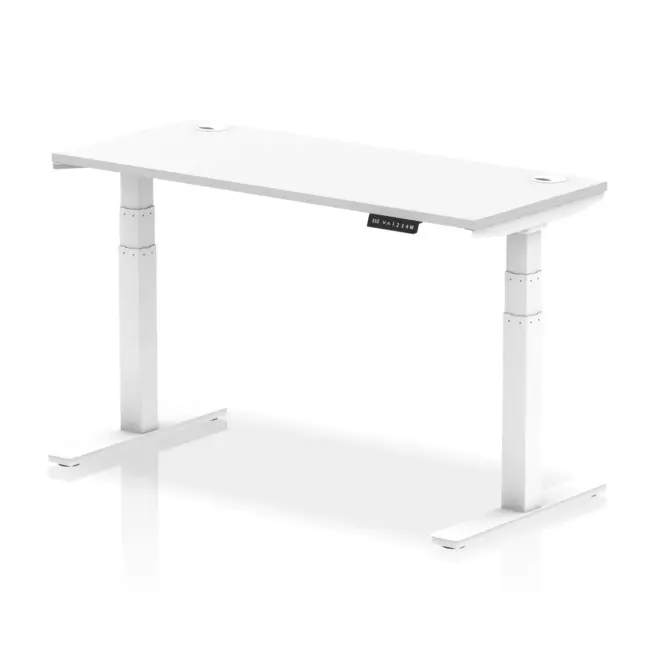 Air Height Adjustable Slimline Desk With Cable Ports - Image 71