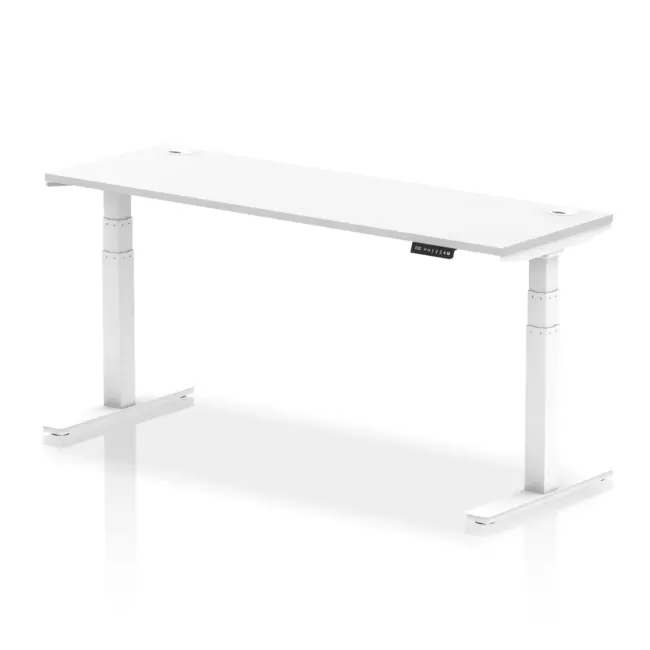 Air Height Adjustable Slimline Desk With Cable Ports - Image 143