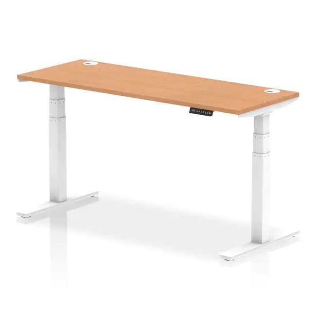 Air Height Adjustable Slimline Desk With Cable Ports - Image 95