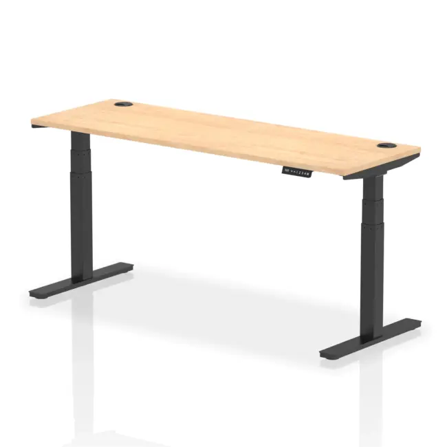Air Height Adjustable Slimline Desk With Cable Ports - Image 121