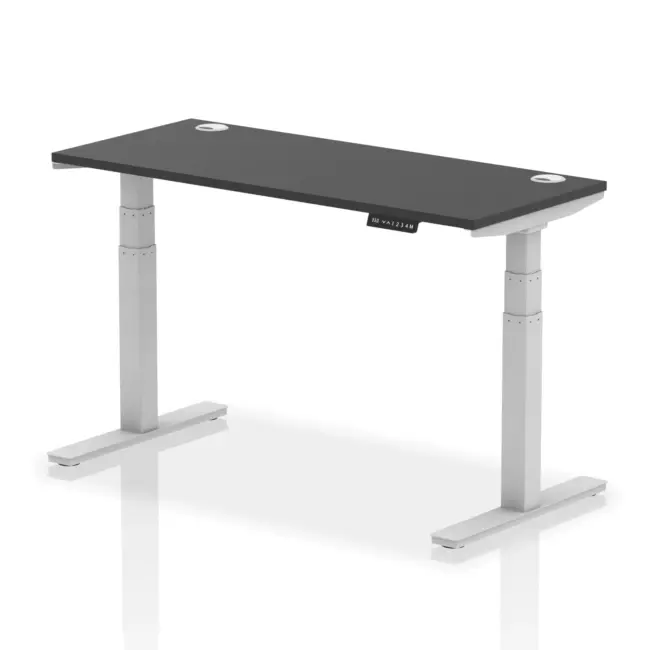 Air Height Adjustable Slimline Desk With Cable Ports - Image 153