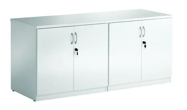 High Gloss Twin Cupboard With Credenza Top - Image 2