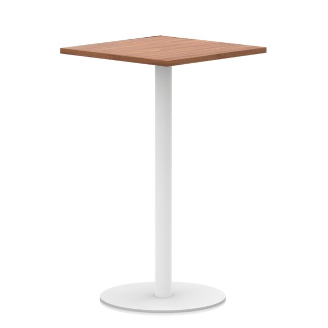 Italia Square Poseur Table White Leg - Image 20