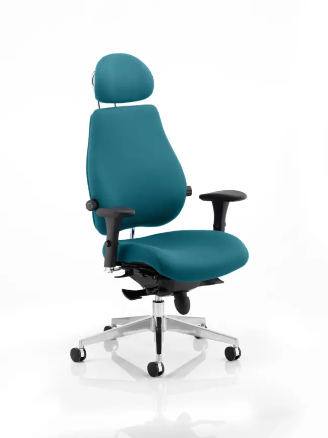 Chiro Plus Ultimate High Back Ergonomic Posture Chair with Arms and Headrest - Image 31
