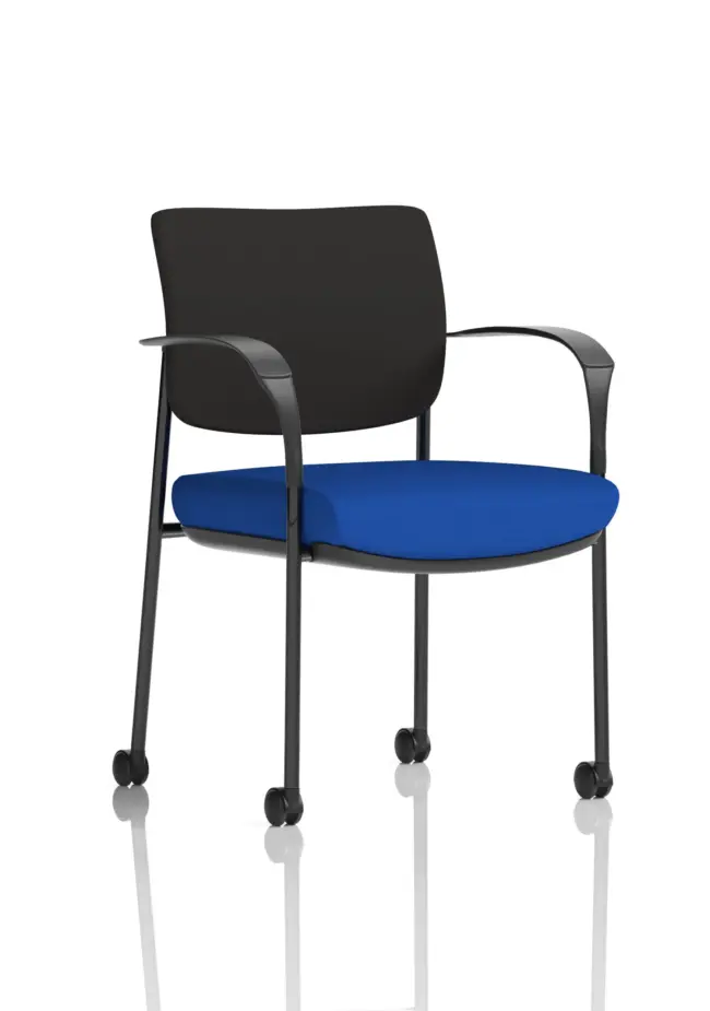 Brunswick Deluxe Medium Back Visitor Office Chair with Arms with - Image 6