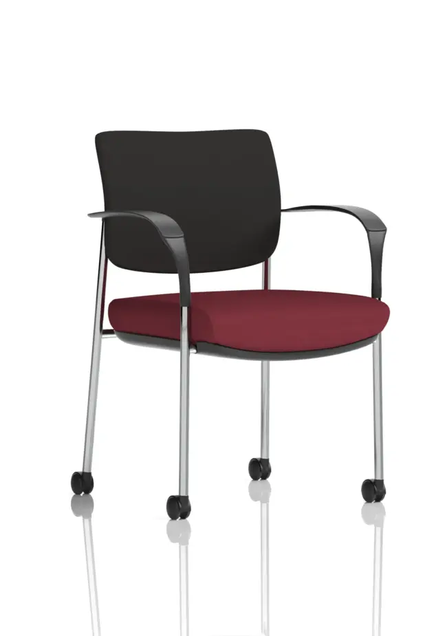 Brunswick Deluxe Medium Back Visitor Office Chair with Arms with - Image 10