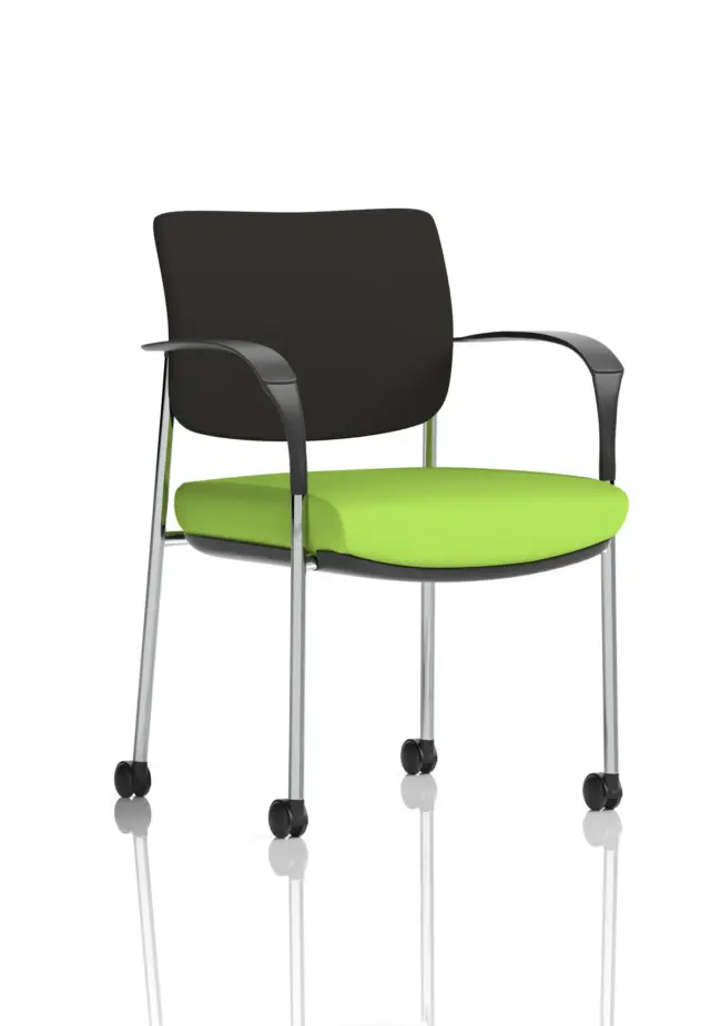 Brunswick Deluxe Medium Back Visitor Office Chair with Arms with - Image 12