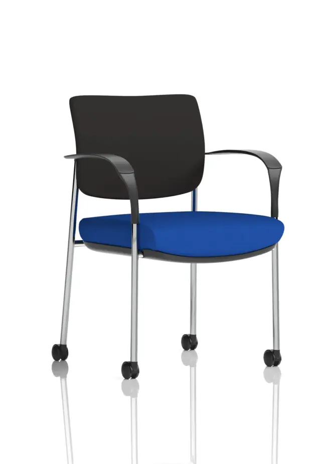 Brunswick Deluxe Medium Back Visitor Office Chair with Arms with - Image 14