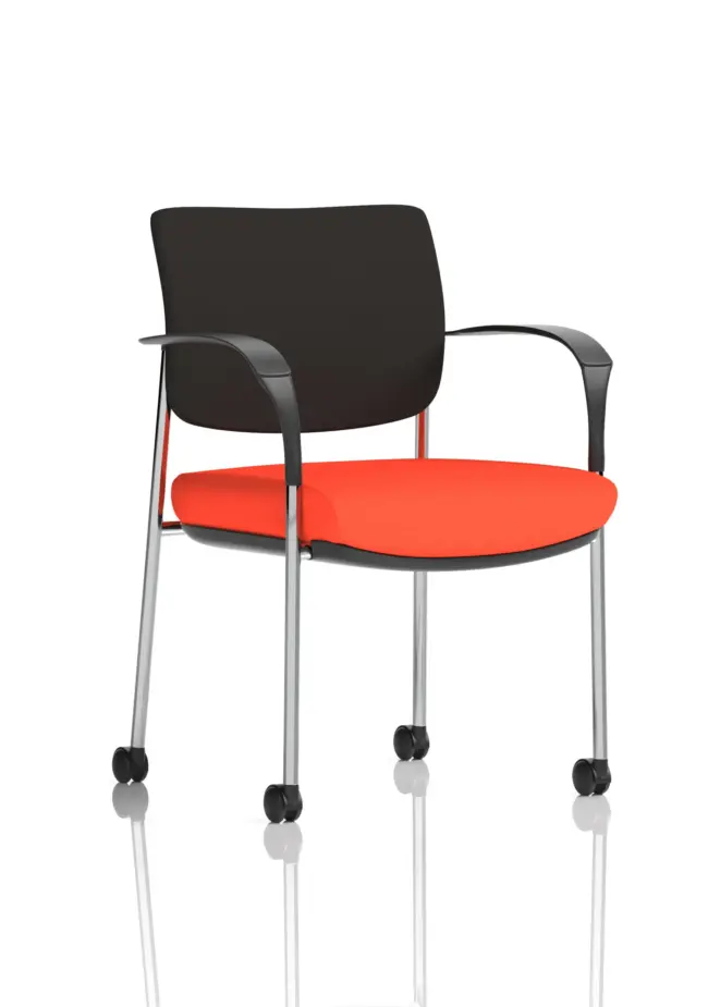 Brunswick Deluxe Medium Back Visitor Office Chair with Arms with - Image 15
