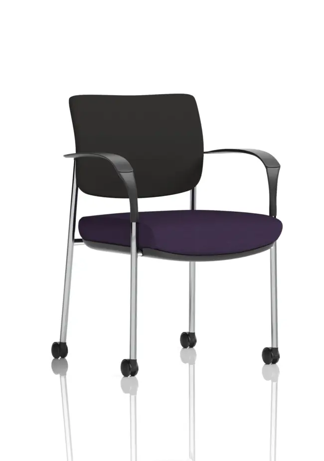 Brunswick Deluxe Medium Back Visitor Office Chair with Arms with - Image 16
