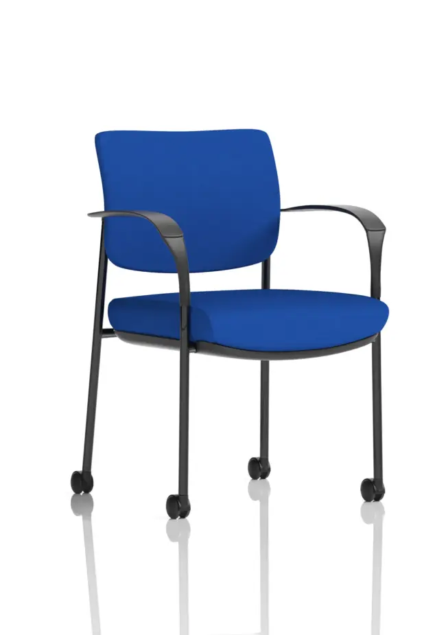 Brunswick Deluxe Medium Back Visitor Office Chair with Arms with - Image 22