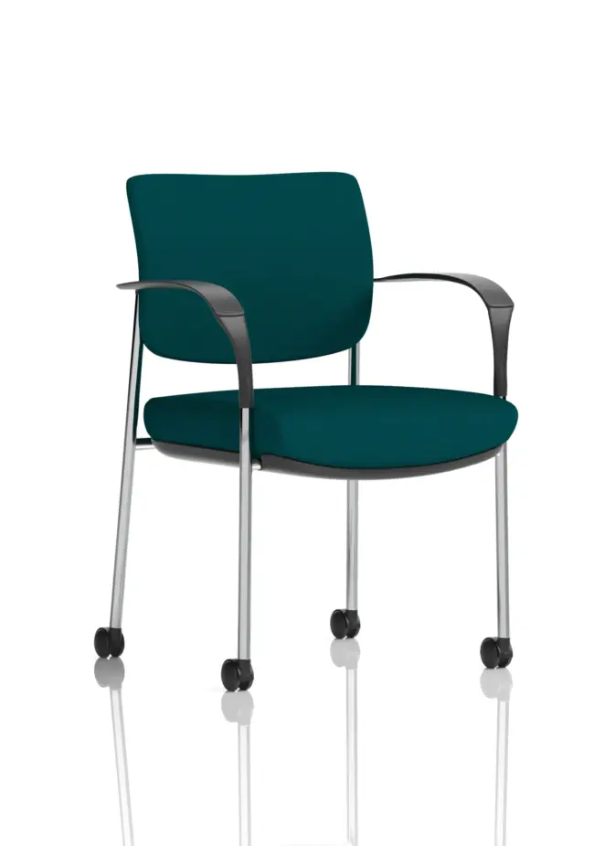 Brunswick Deluxe Medium Back Visitor Office Chair with Arms with - Image 27