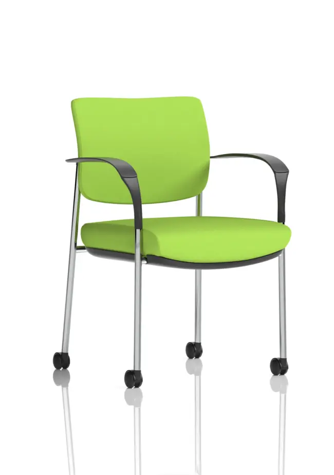 Brunswick Deluxe Medium Back Visitor Office Chair with Arms with - Image 28