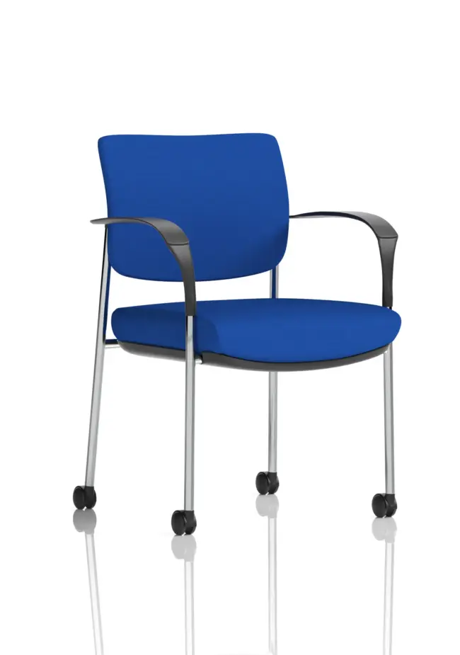 Brunswick Deluxe Medium Back Visitor Office Chair with Arms with - Image 30