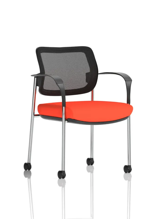 Brunswick Deluxe Medium Back Visitor Office Chair with Arms with - Image 47