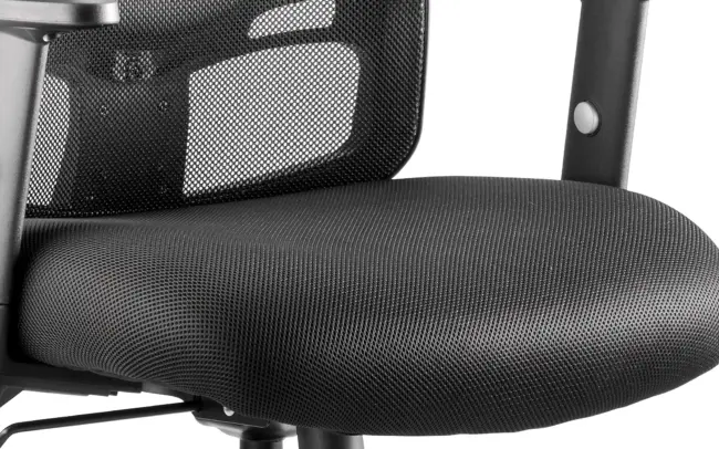 Portland Medium Mesh Back Task Operator Office Chair with Arms - Image 6